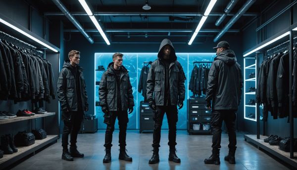 Techwear blends functionality with futuristic aesthetics for everyday wear