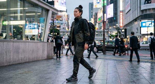 Techwear blends functionality with futuristic aesthetics for everyday wear